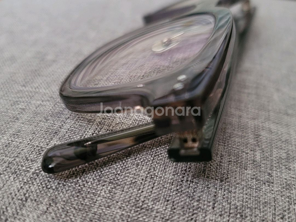 BBM피플스 안경테 투명그레이--3