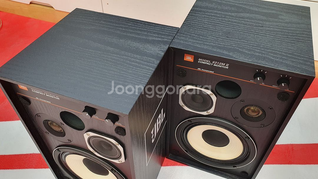 JBL4312M2컴팩트스피커/블랙/초민트급--4