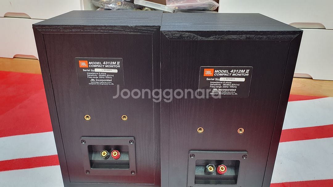 JBL4312M2컴팩트스피커/블랙/초민트급--6