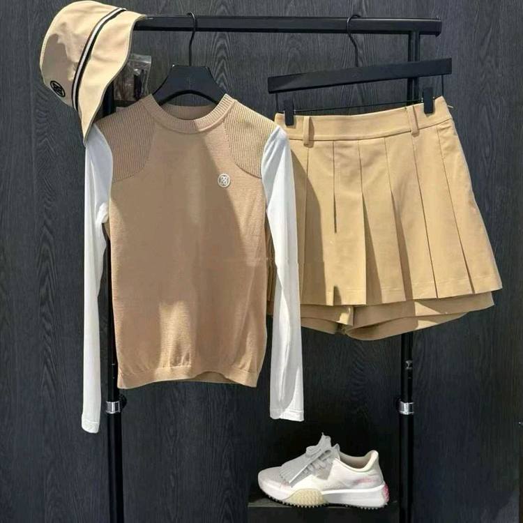 지포어 여성 냉감팔소재 니트 (55~66)--5