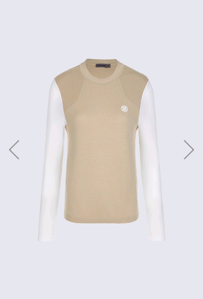 지포어 여성 냉감팔소재 니트 (55~66)--7