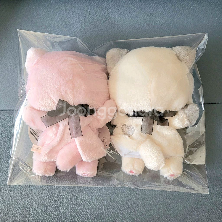 코리락쿠마 & 리락쿠마 핸드퍼펫 손인형 세트 새제품--1