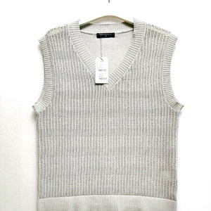 새제품/닉스 남성조끼니트100-110