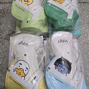 카카오프렌즈 1865 콜라보 골프백(와인백)+오프너