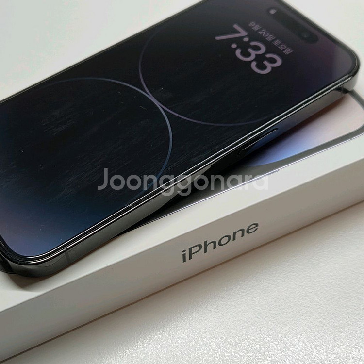 아이폰 14pro 256g 블랙 자급제--6