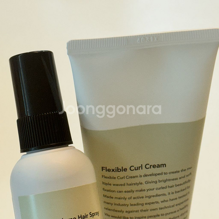 차홍 컬크림 픽스 볼륨 스프레이 세트 헤어 픽서--3