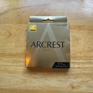니콘 아크레스트 프로텍션 렌즈필터 77mm 판매합니다.
