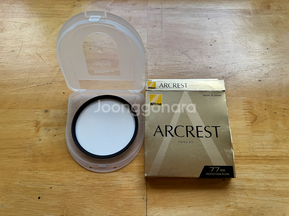 니콘 아크레스트 프로텍션 렌즈필터 77mm 판매합니다.--1