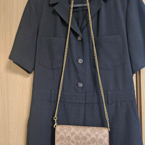 코치 크로스백 겸 벨트백