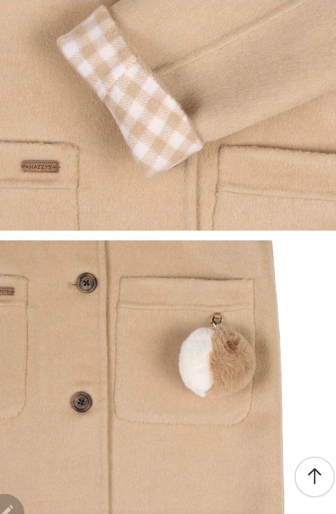 헤지스 키즈 핸드메이드 코트 145--2