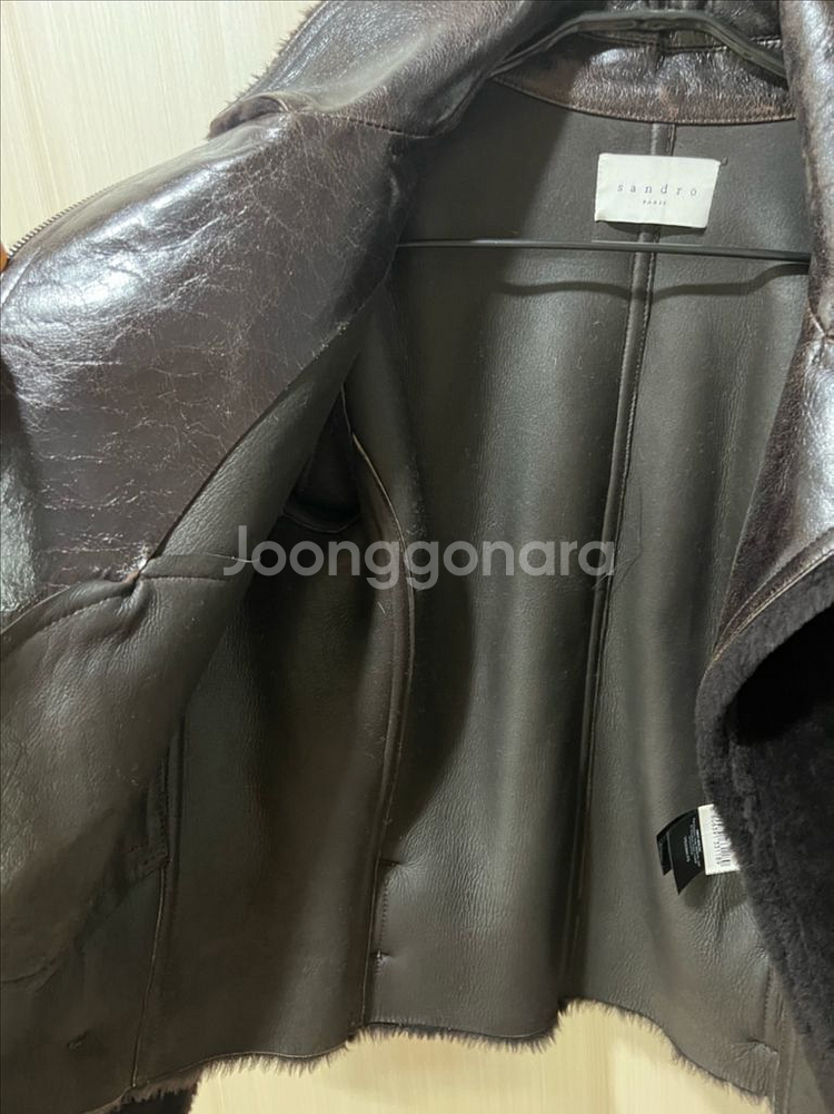 산드로 무스탕 2사이즈--4