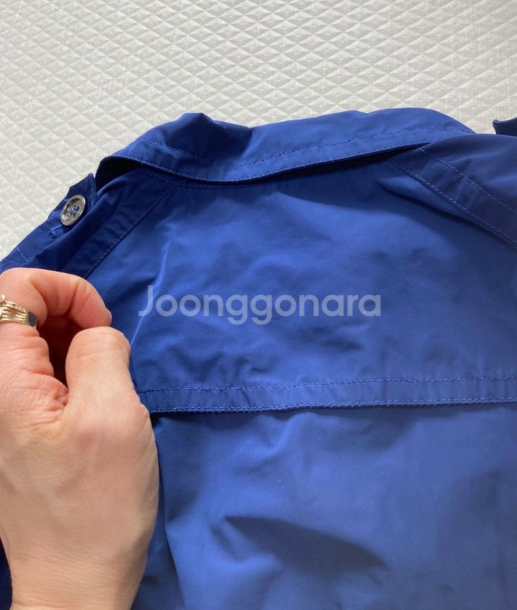 버버리 키즈 트렌치코트 바람막이 4y--3