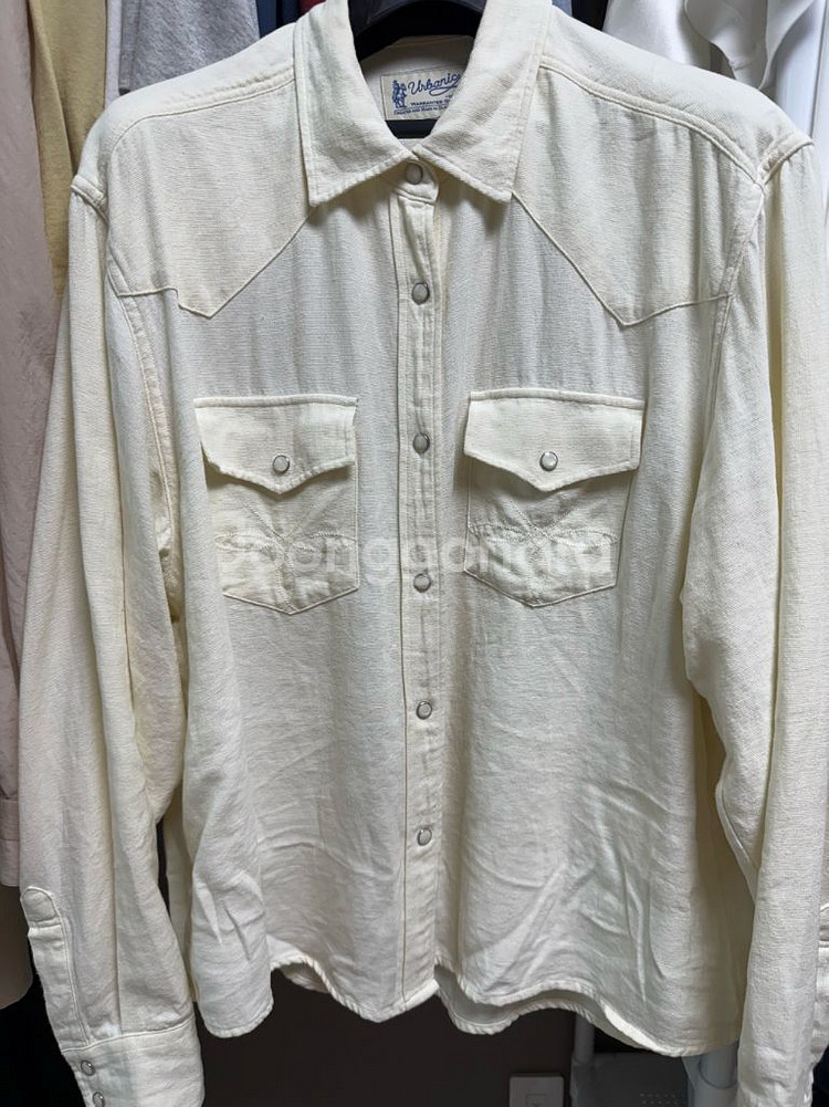 urbanic30 얼바닉30 랜치셔츠 내추럴--0