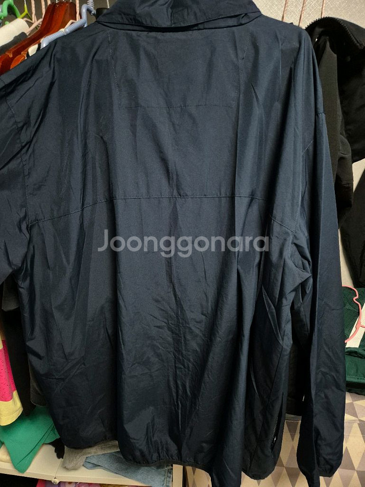 나이키 올드스쿨 바람막이(XL)네이비--1