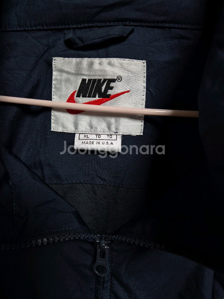 나이키 올드스쿨 바람막이(XL)네이비--2