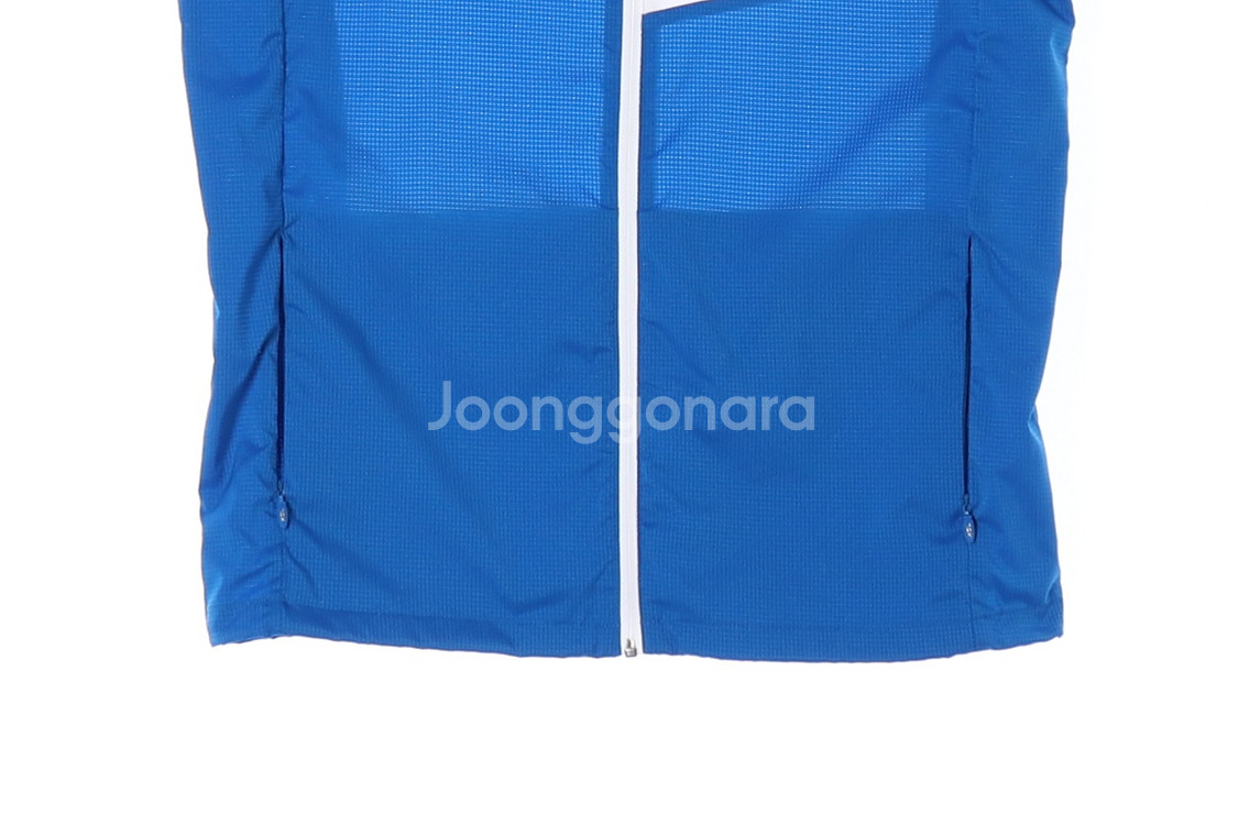[XL]제이디엑스JDX 블루 바람막이 조끼 집업베스트--2