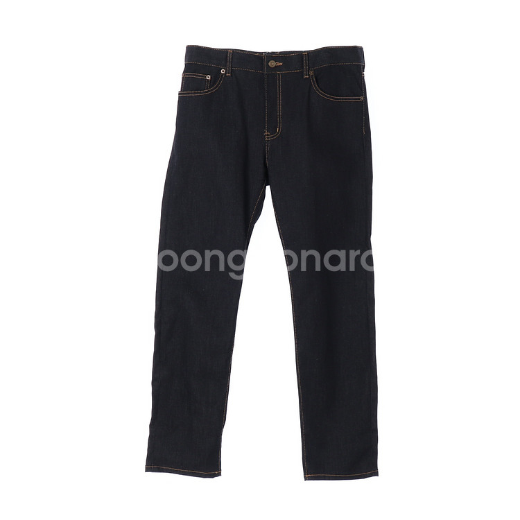 [XL]B&W DENIM 진청 생지 데님 블랙진 청바지--0