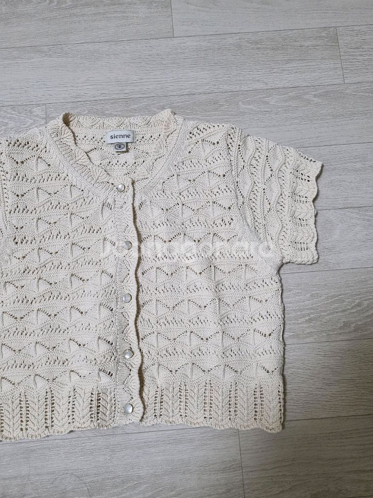 시엔느 sienne 크로쉐 가디건--4