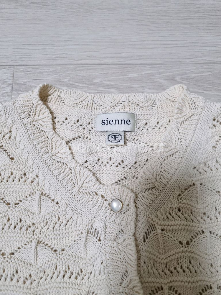 시엔느 sienne 크로쉐 가디건--6