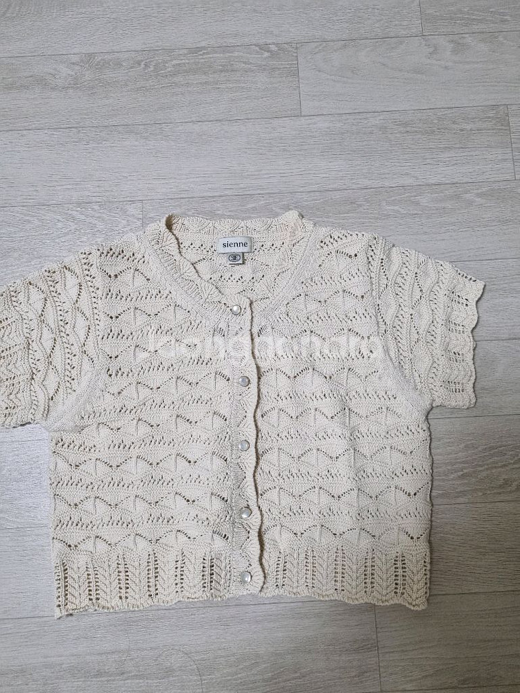 시엔느 sienne 크로쉐 가디건--3