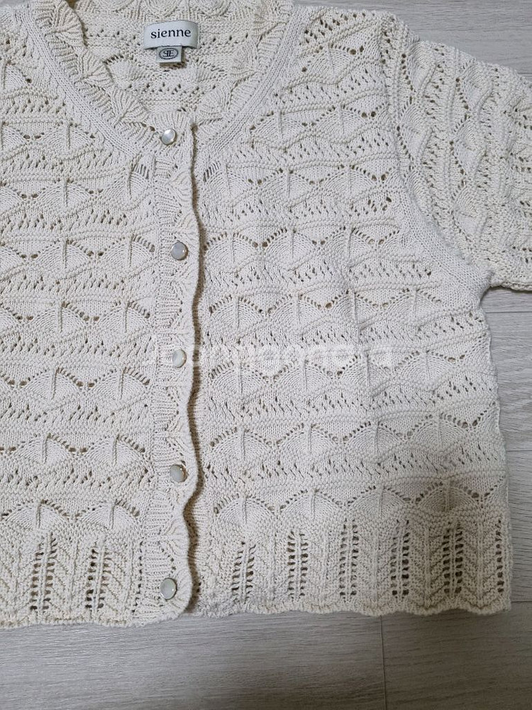 시엔느 sienne 크로쉐 가디건--5