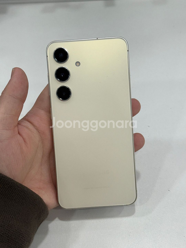 갤럭시S24 앰버옐로우 256GB 무잔상 SS급--0