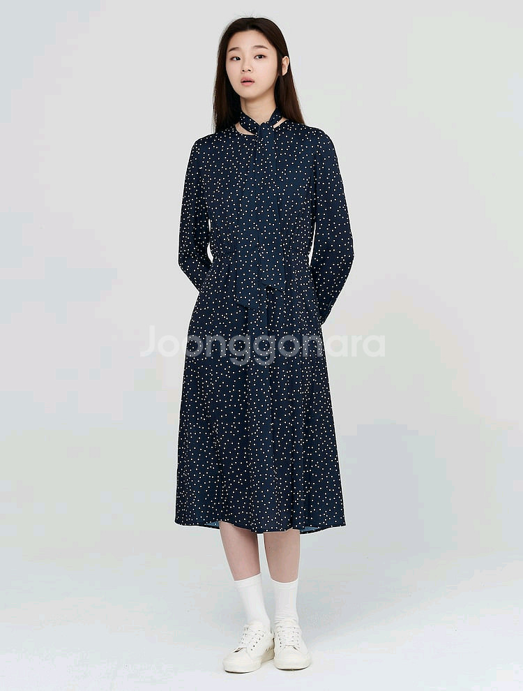 빈폴레이디스 도트 원피스(새상품)--1