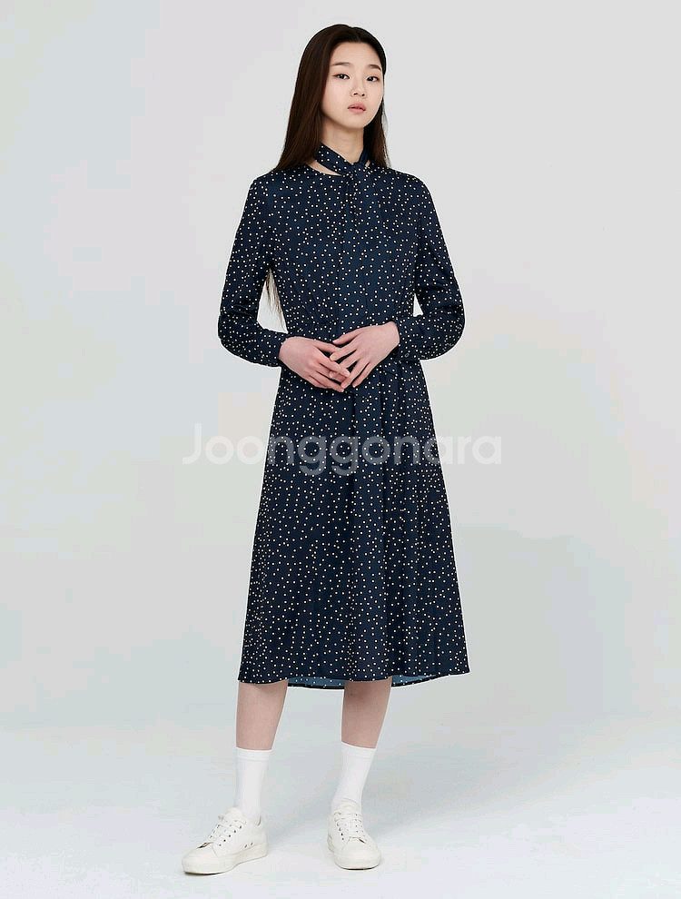 빈폴레이디스 도트 원피스(새상품)--2