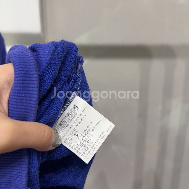 (95) 데상트 여성 캐주얼 프린팅 맨투맨 긴팔 티--4