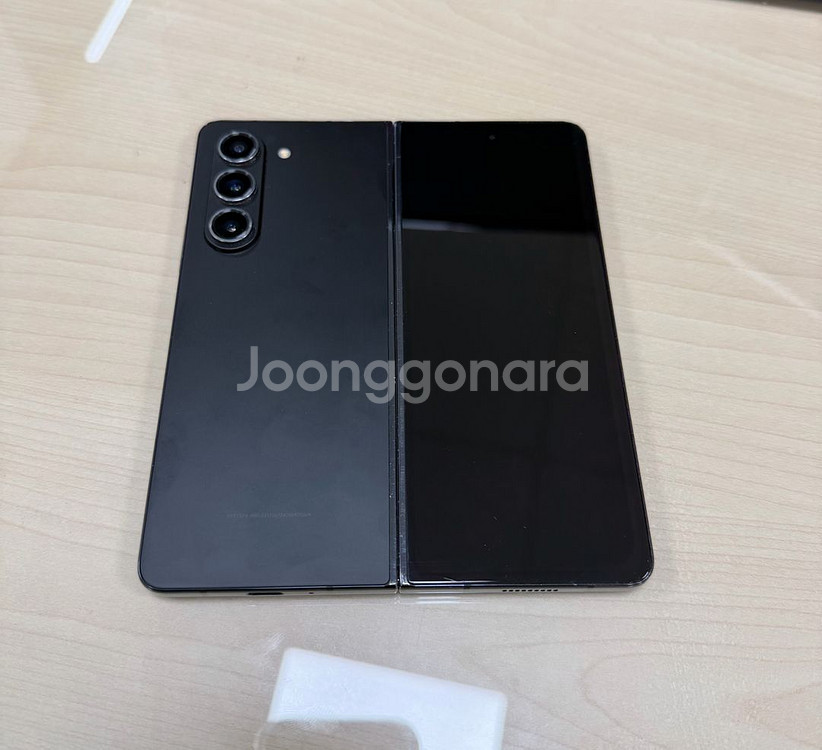 갤럭시 z폴드5 블랙 256g--1