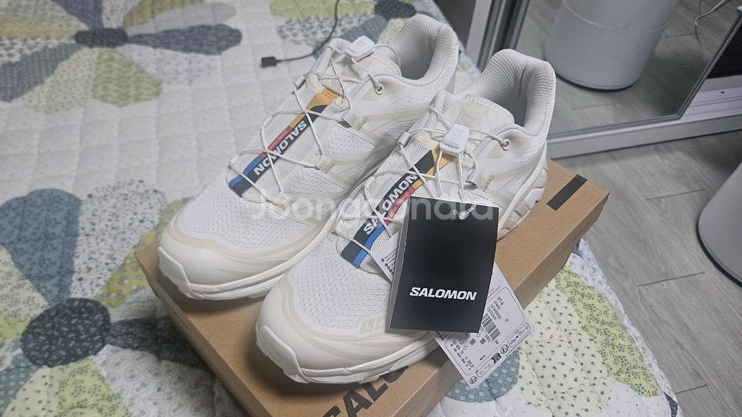 살로몬 XT-6 바닐라 아이스 270--0