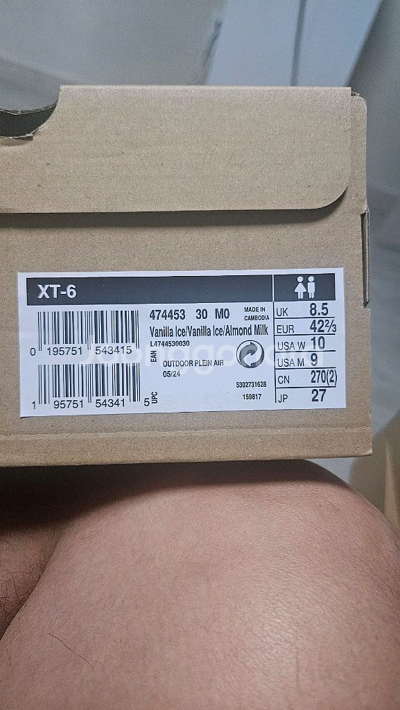 살로몬 XT-6 바닐라 아이스 270--2