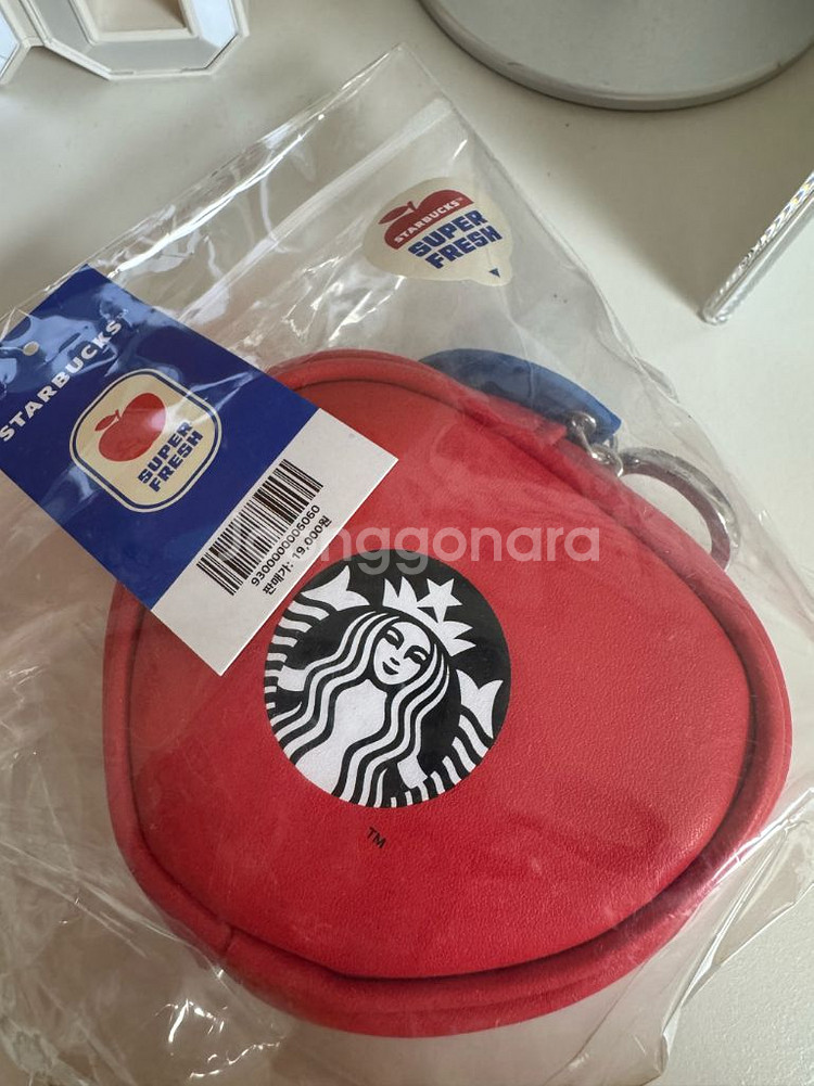 스타벅스 그로서리 마켓 애플 파우치 폴더블 백--0