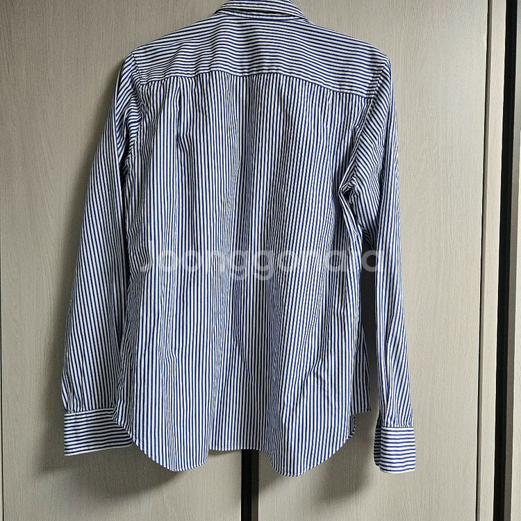 꼼데가르송 블랙와펜 스트라이프 셔츠--2