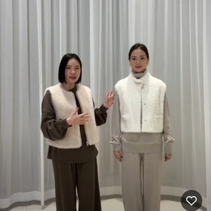 r2w abbie 에이비 시어링 베스트