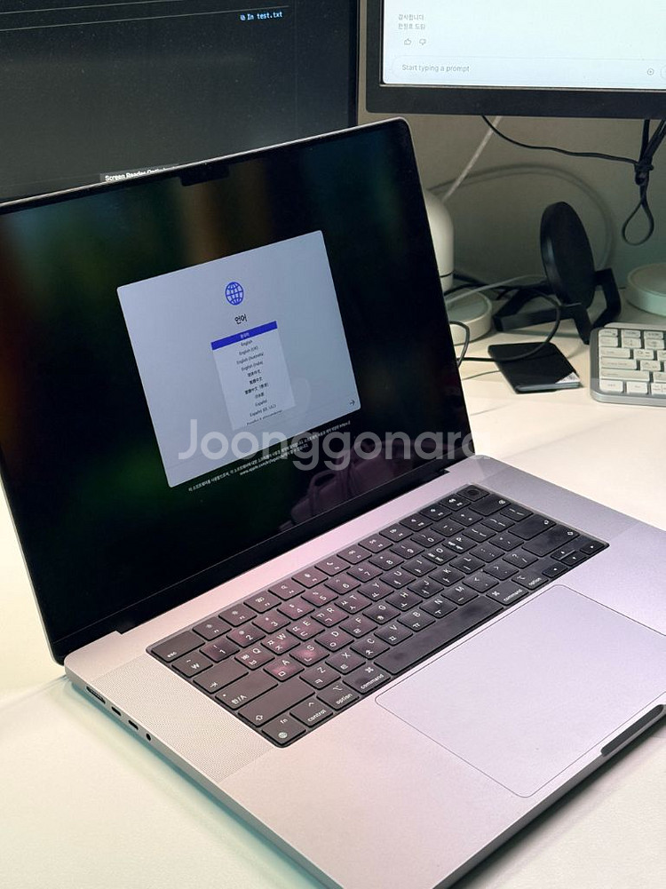 맥북 M1 PRO 16인치 512GB 모델 판매--4