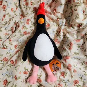 그로밋 맥그로우 펭귄 악당 인형 새상품 40cm