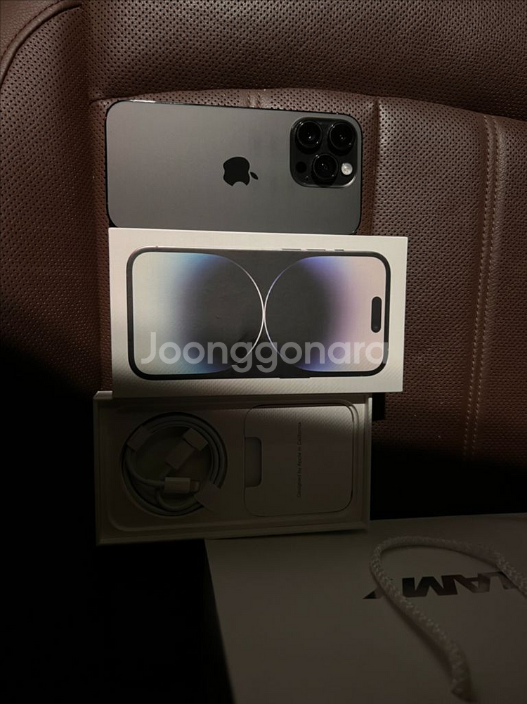 아이폰14프로 블랙 512기가 배터리91% S급풀박--4