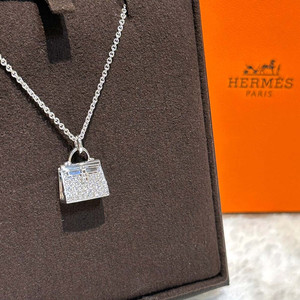 에르메스 WG켈리 펜던트목걸이0.39ct-H071501