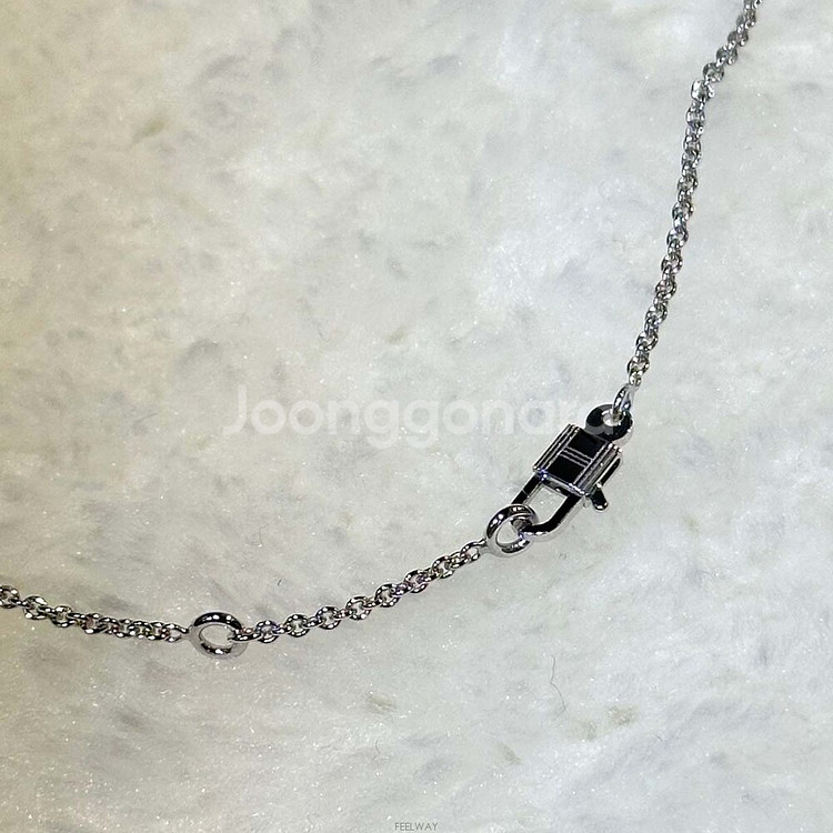 에르메스 WG켈리 펜던트목걸이0.39ct-H071501--5