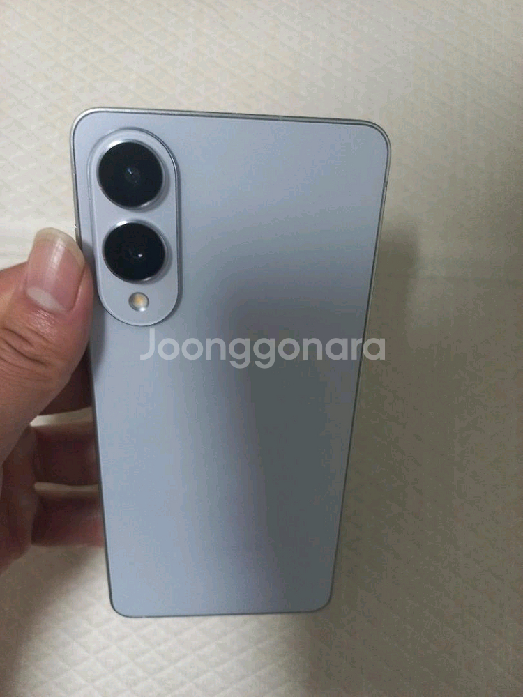 갤럭시s25엣지 256기가 아이스블루 풀박 자급제 S급--4