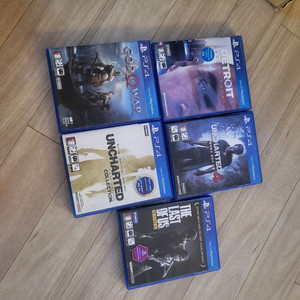 ps4 게임 5종 일괄 (택포)