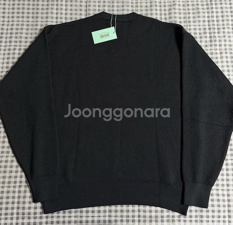 Aries 에리즈 노프라블럼 니트 블랙--2