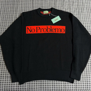 Aries 에리즈 노프라블럼 니트 블랙