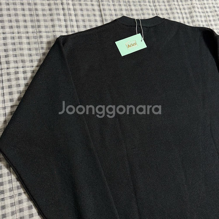 Aries 에리즈 노프라블럼 니트 블랙--5