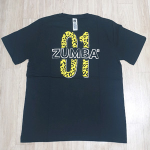 줌바 단체티 공용티 블랙