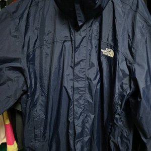 노스페이스 바람막이(2xl)네이비