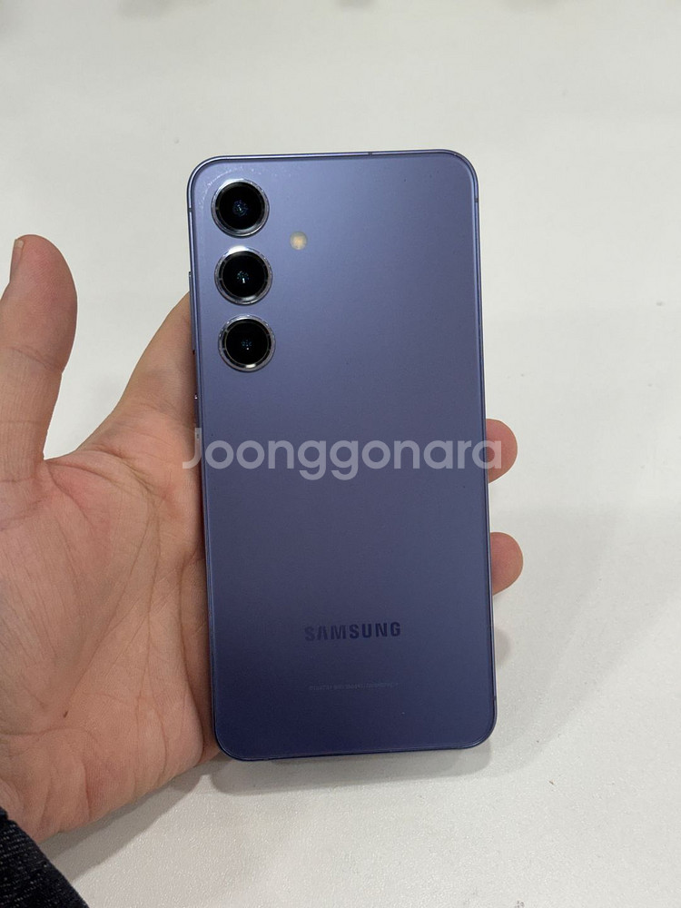 갤럭시S24 바이올렛 256GB 무잔상 A급--0