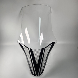 오토바이 윈드스크린 미들사이즈 74cm 4T