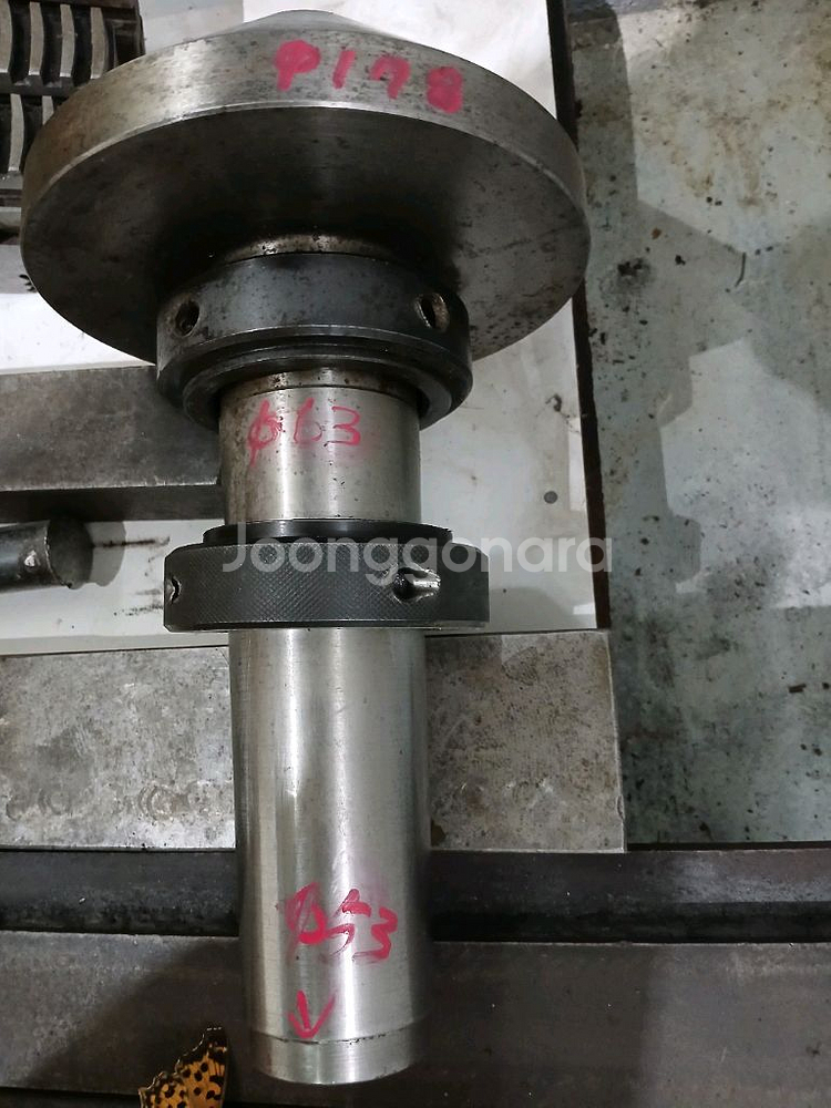 NT 6번 고정센터 사용 파이프센타 (NC 메가100)--1